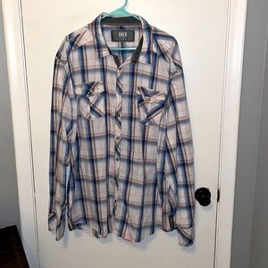 BKE Mens long sleeve button down XXXL